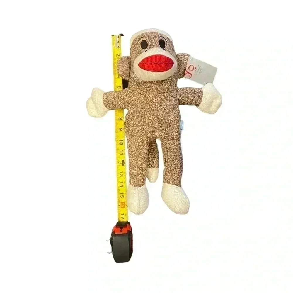 Sock Monkey- Maxx‎ - Street Players - Brown #01841 - 17” Long - NEW with tags